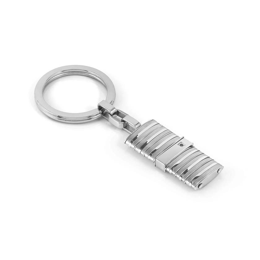 STRONG key ring ed. DIAMOND, steel and diamond BLACK fin. Steel