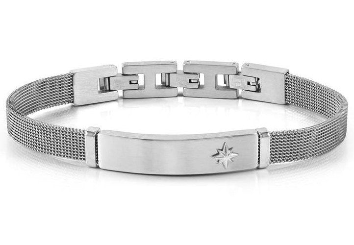 #SEALOVER steel link bracelet Wind Rose 135006/014