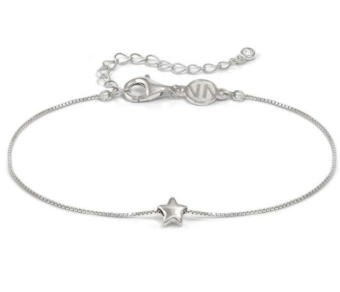 ARMONICA bracelet in 925 sterling silver,cubic zirconia Star Silver