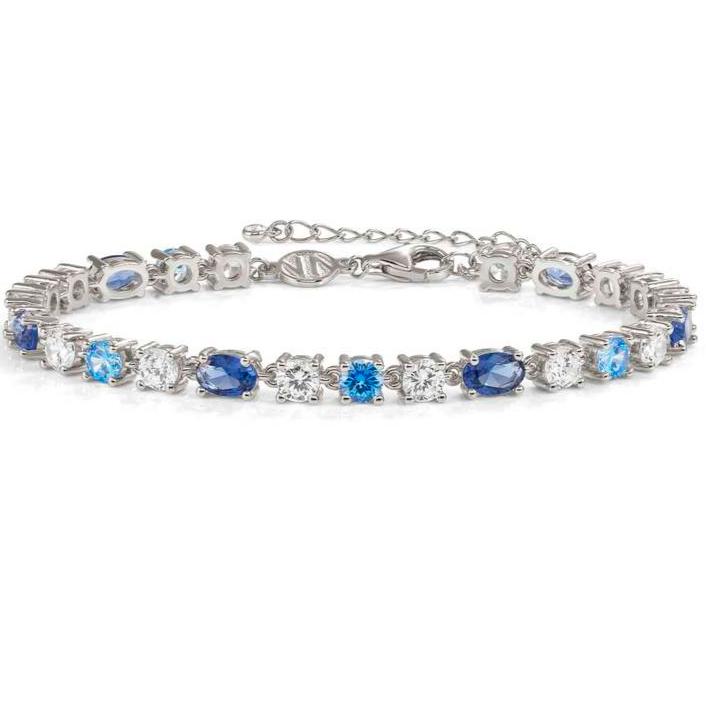 MOSAICA bracelet in 925 sterling silver (RICH) and colored cubic zirconia Silver
