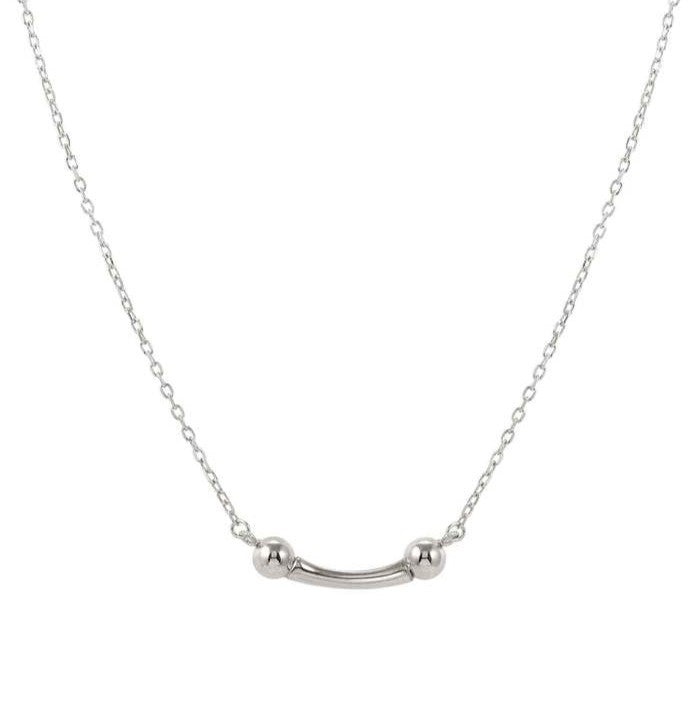 FASHION ERA necklace in 925 silver and cubic zirconia Silver
