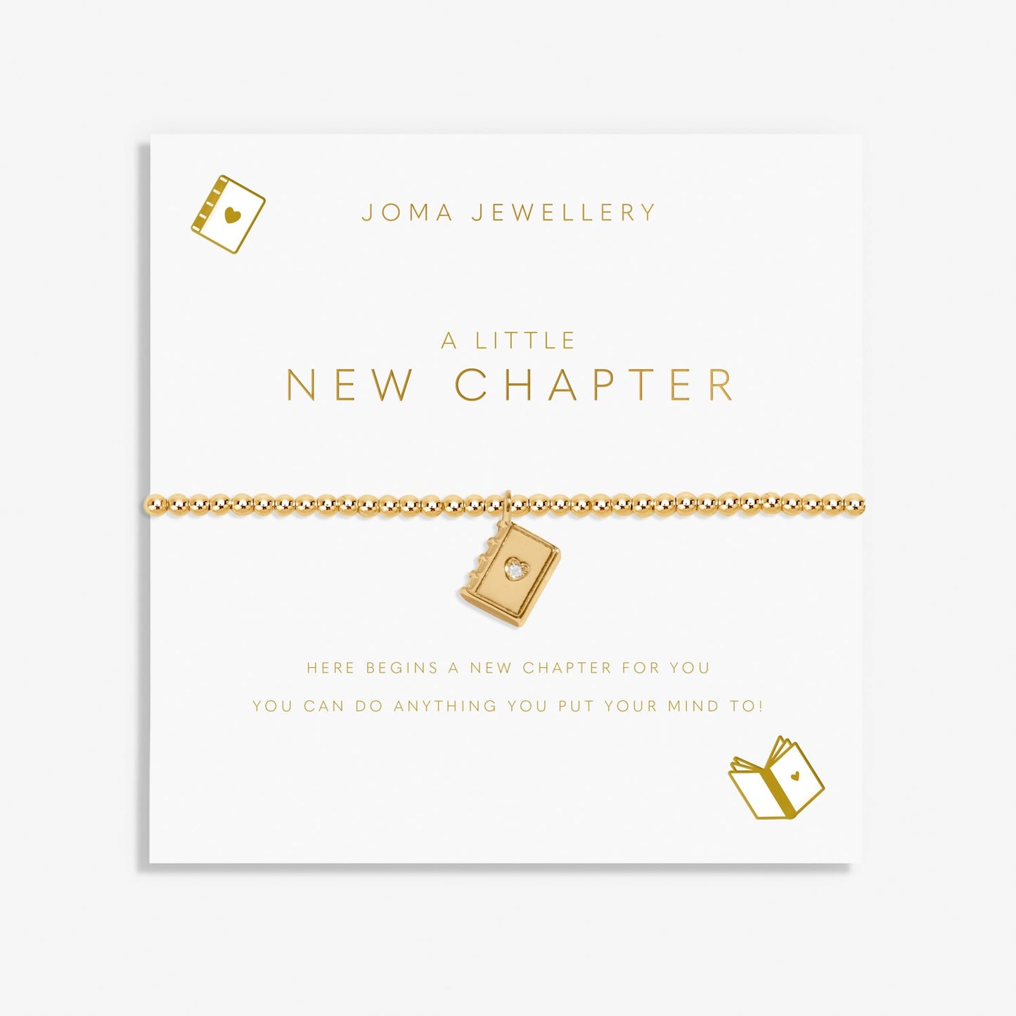 A Little New Chapter Gold Plated Bracelet