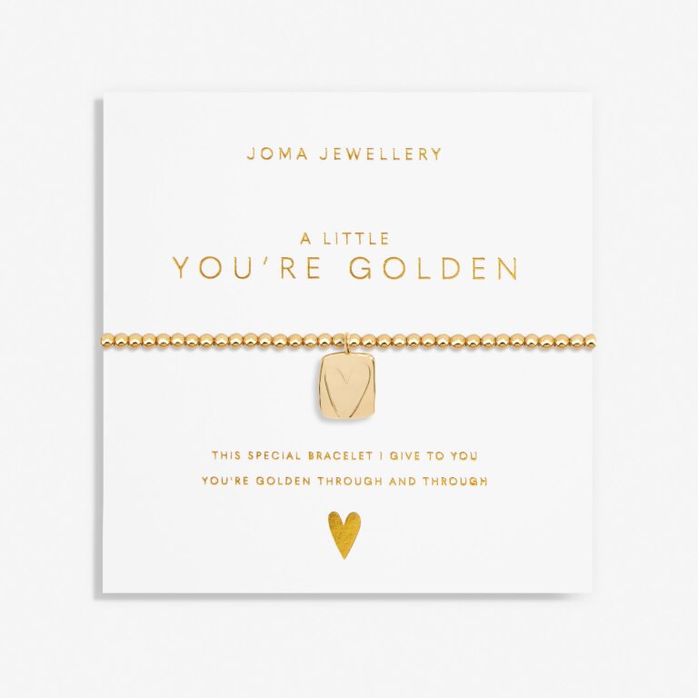 Joma Jewellery A Little You'Re Golden Gold Plated Bracelet