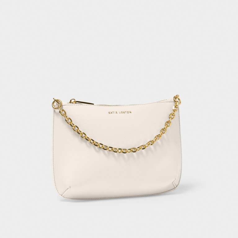 Katie Loxton Astrid Clutch Off White