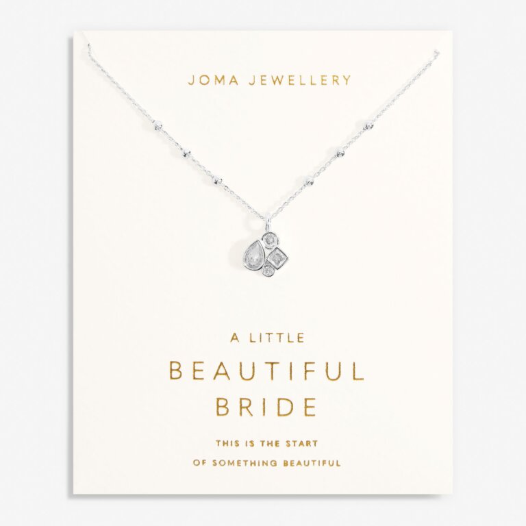 Joma Jewellery Bridal A Little Beautiful Bride Silver Plated Necklace