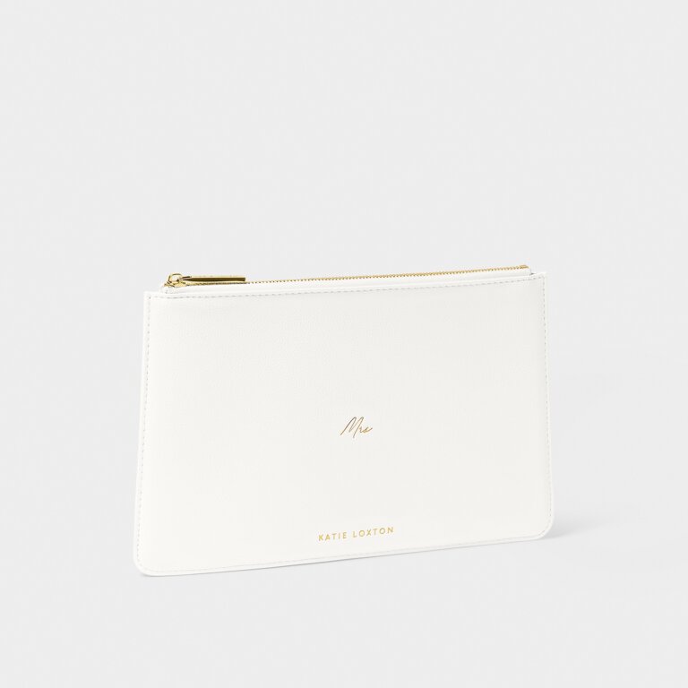 Katie Loxton Bridal Sentiment Pouch Mrs White