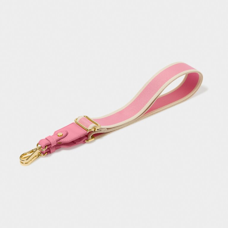 Katie Loxton Canvas Strap Cloud Pink Stripe