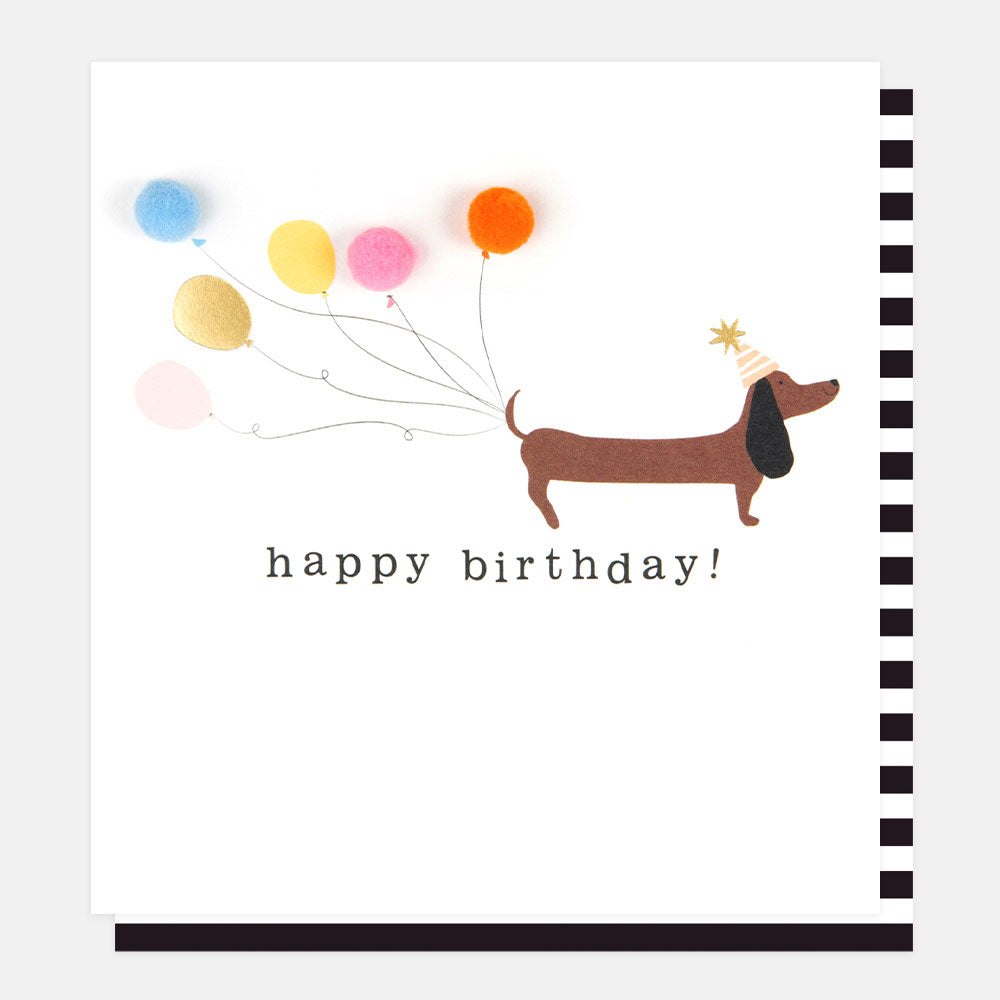 Caroline Gardner Happy Birthday Sausage Dog