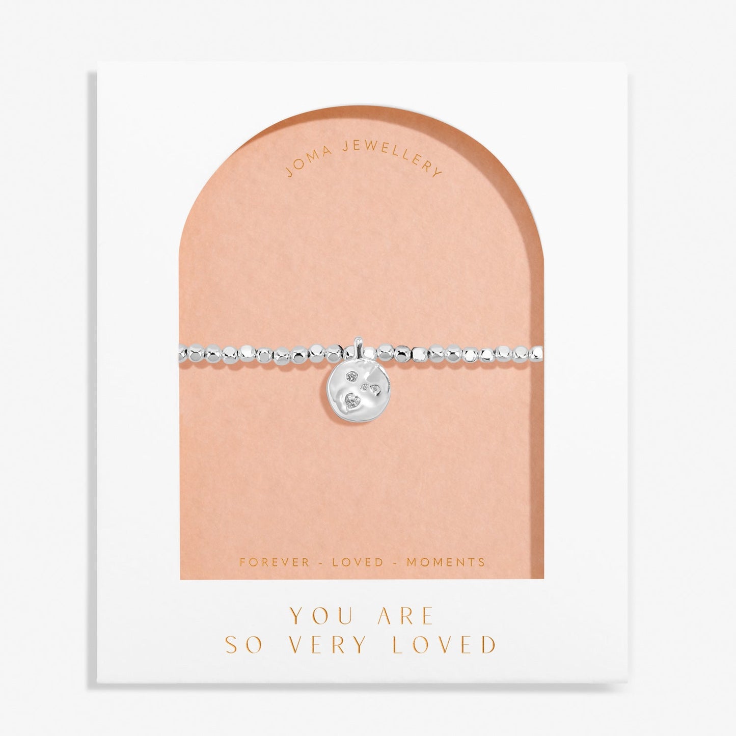 Dolce Vita You Are So Loved Silver Plated Bracelet