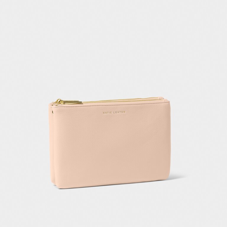 Katie Loxton Duo Pouch Nude Pink