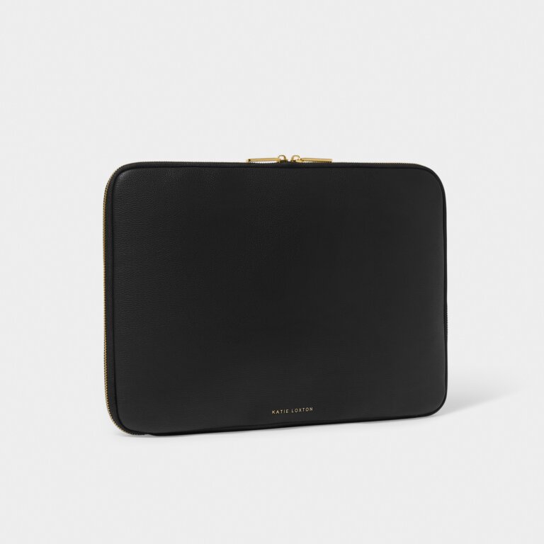 Katie Loxton Folio Laptop Case Black