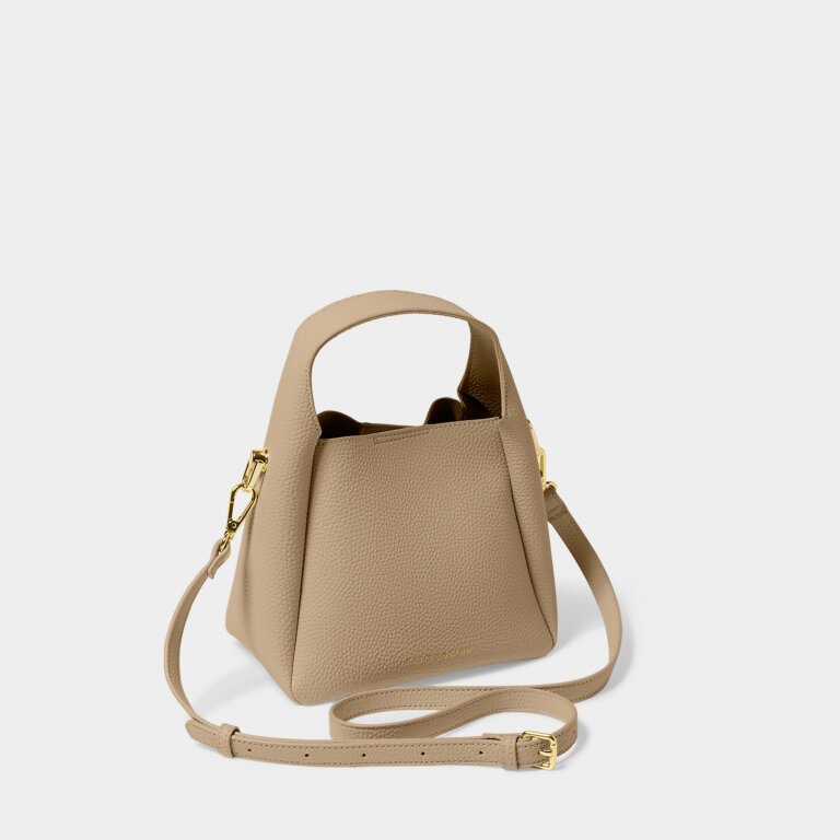 Katie Loxton Frankie Top Handle Bag Taupe