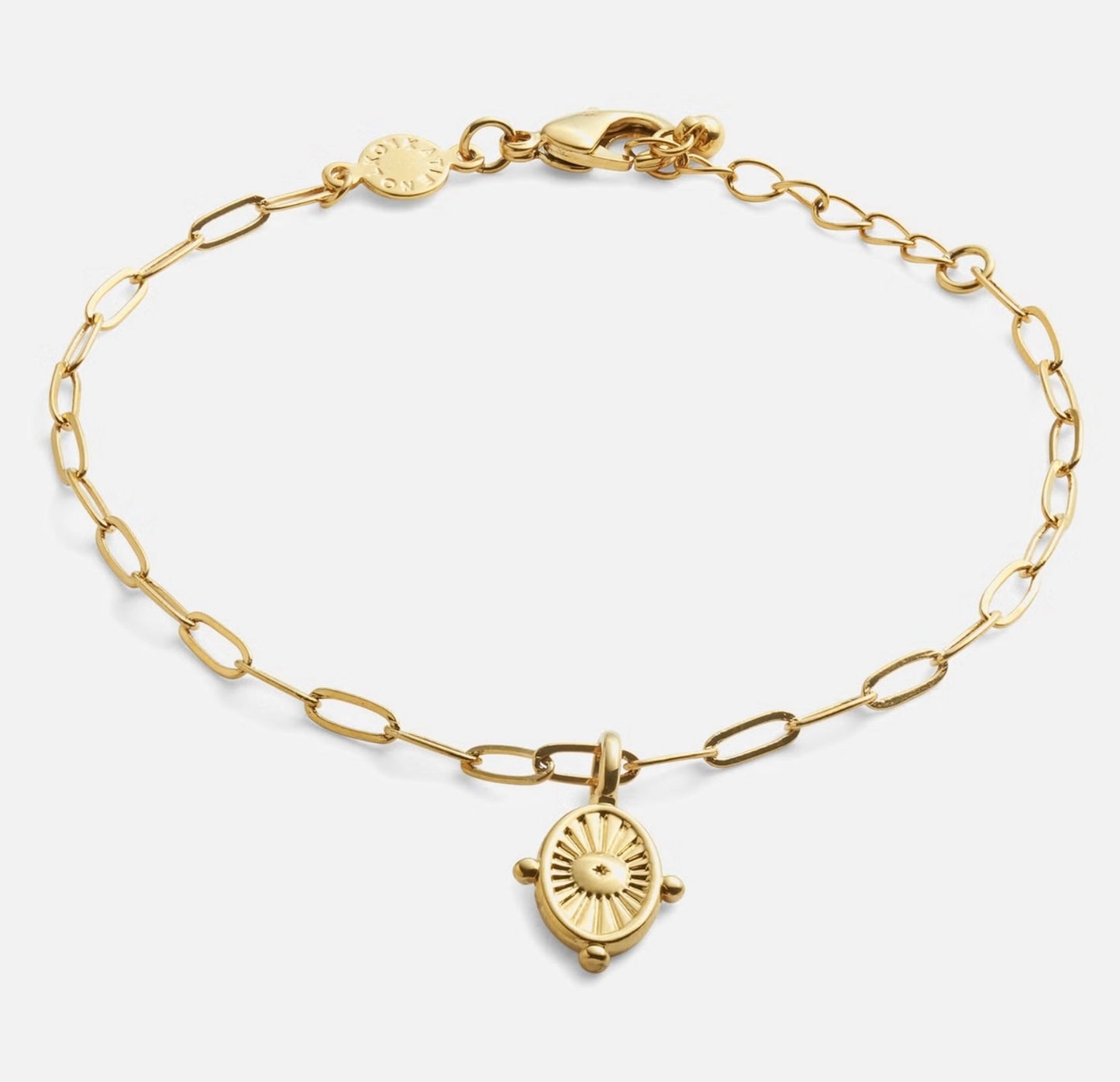Talis Charm Bracelet Gold Plated Bracelet