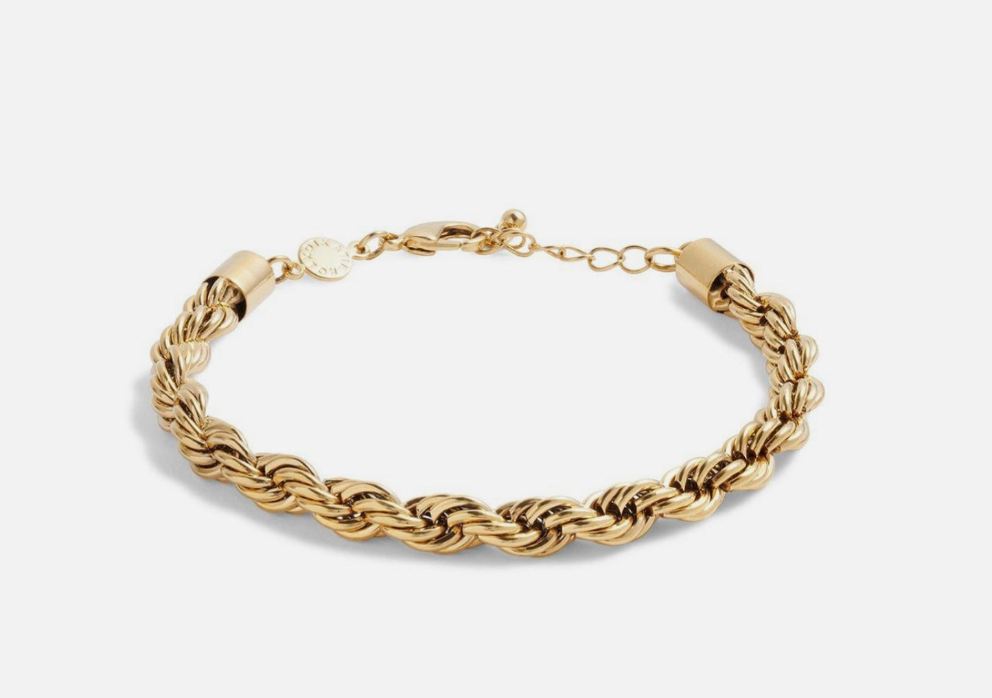 Reine Rope Bracelet Gold Plated Bracelet Double Chain