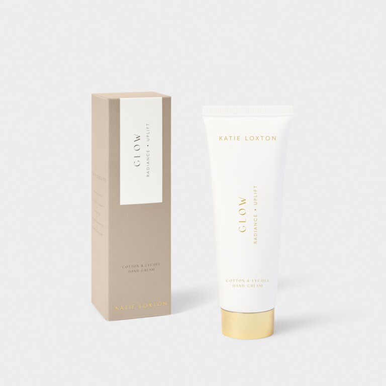 Katie Loxton Hand Cream Glow White Cotton And Sweet Lychee