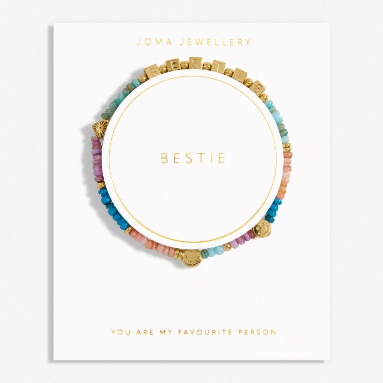 Joma Jewellery Happy Little Moments Bestie Gold Plated Bracelet
