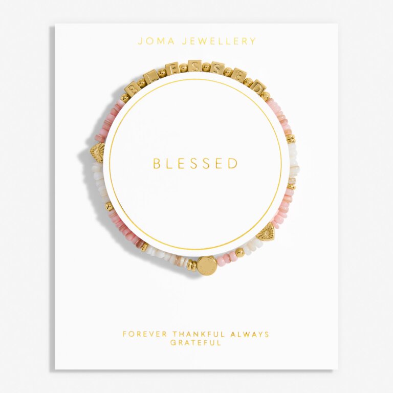 Joma Jewellery Happy Little Moments Blessed Gold Plated Bracelet