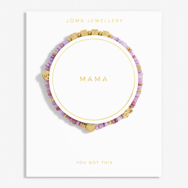 Joma Jewellery Happy Little Moments Mama Gold Plated Bracelet
