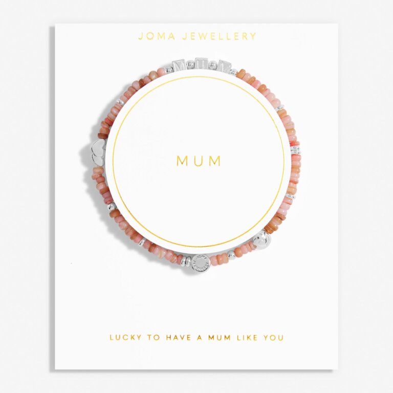 Joma Jewellery Happy Little Moments Mum Silver Plated Bracelet