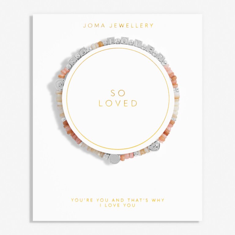 Joma Jewellery Happy Little Moments So Loved Silver Plated Bracelet
