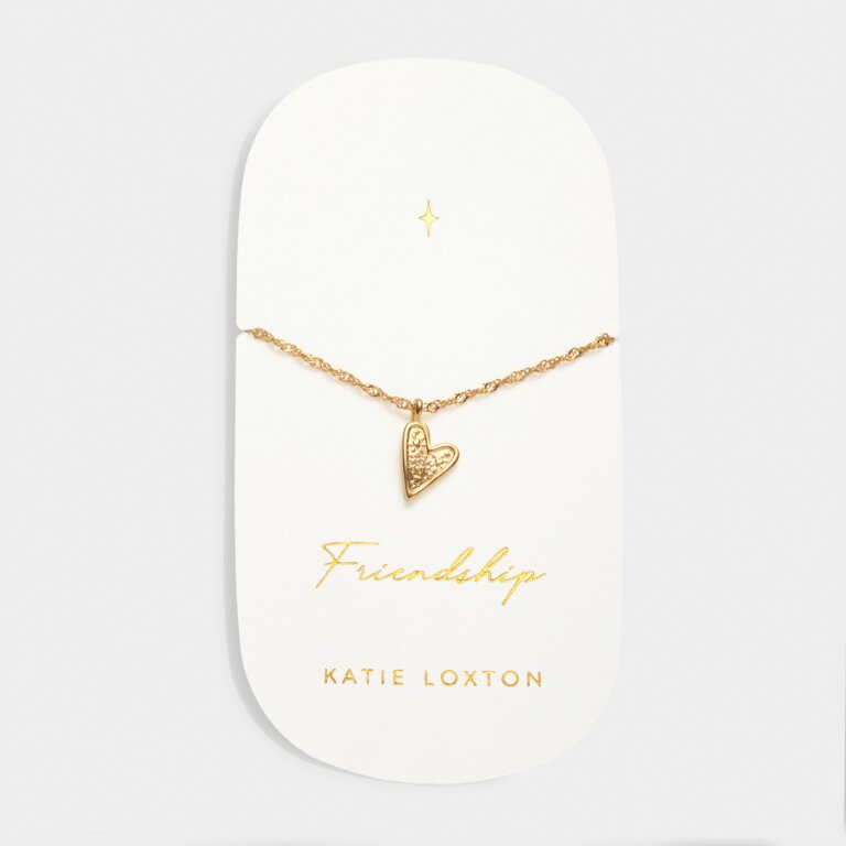 Katie Loxton Heart Bracelet Friendship Gold Plated Bracelet