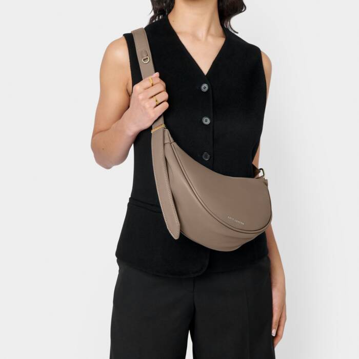 Katie Loxton Harley Sling Saddle Bag Mocha