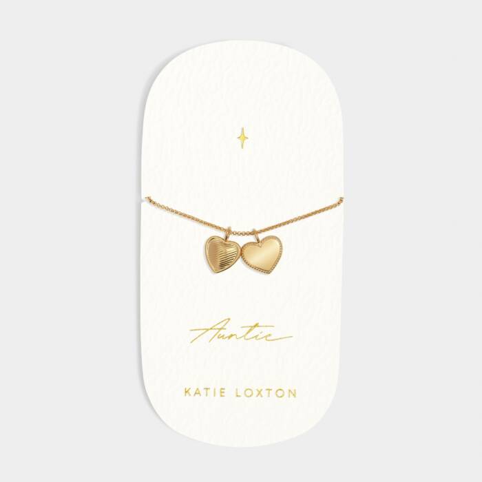 Katie Loxton Sentiment Bracelet Auntie Gold Coated Bracelet
