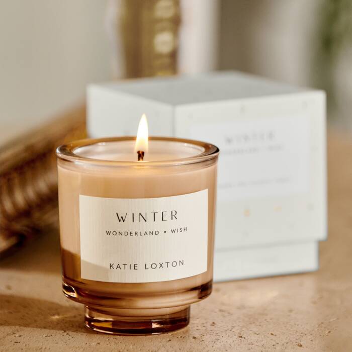 Katie Loxton Sentiment Candle Winter Cinnamon And Nutmeg Chai