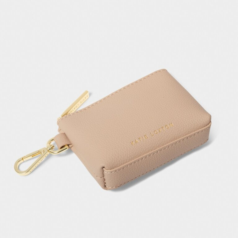 Katie Loxton Evie Clip On Coin Purse Nude Pink