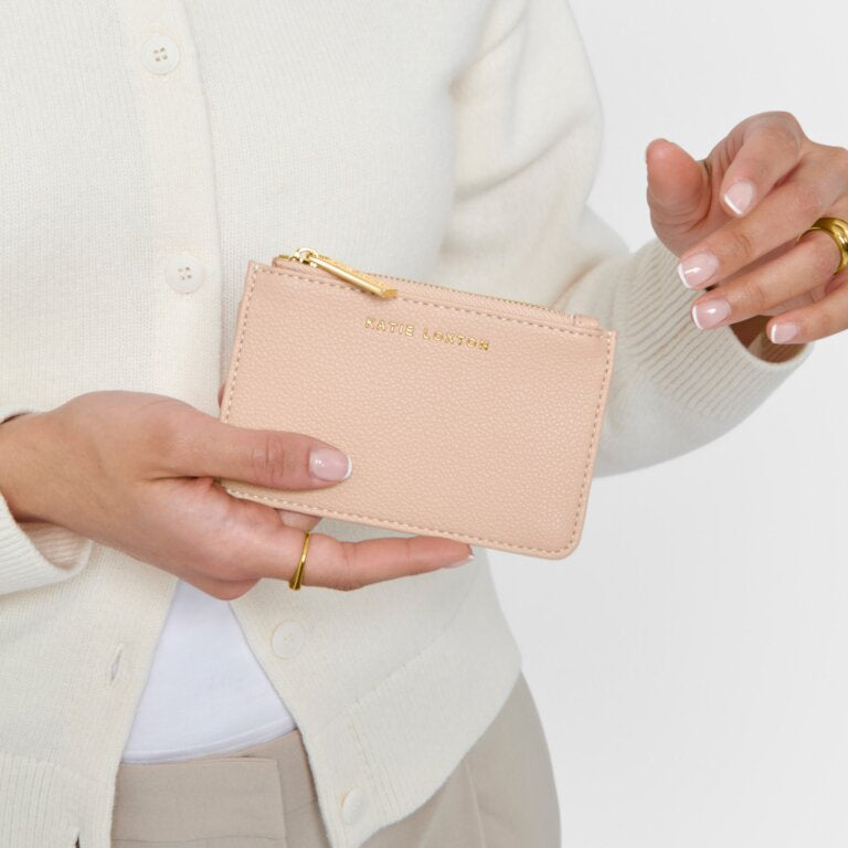 Katie Loxton Hana Coin And Cardholder Nude Pink