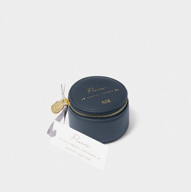Katie Loxton Zodiac Jewellery Box Pisces Slate