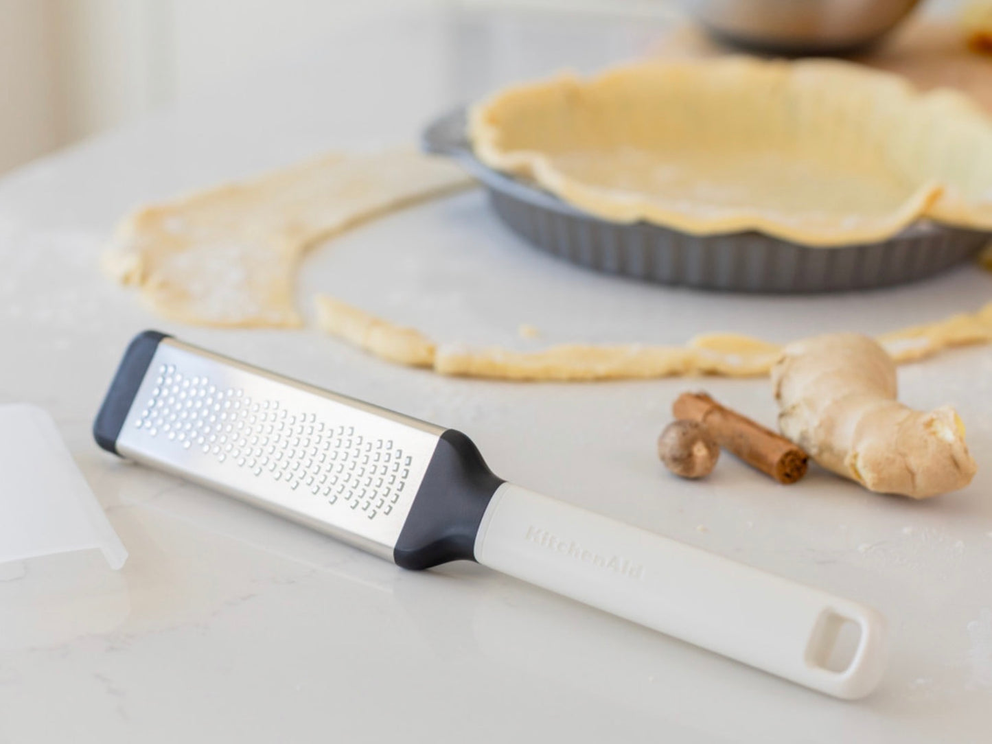 KitchenAid Fine Grater, Porcelain White