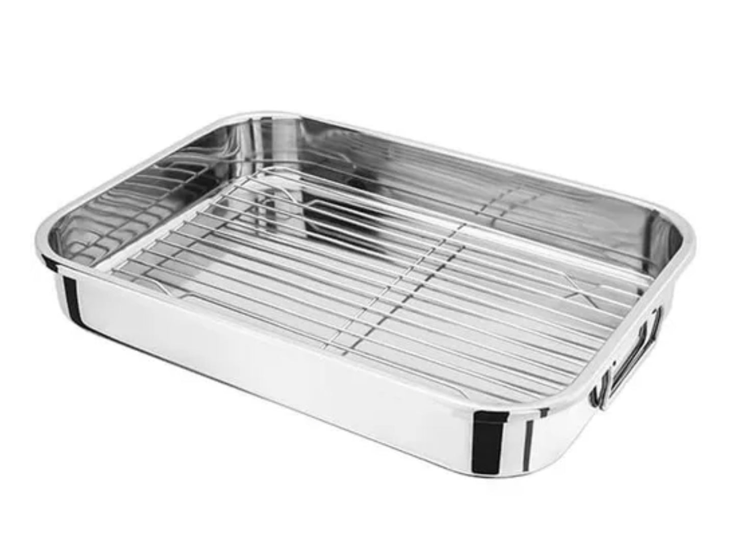 Judge 42 x 30 x 6.5cm Roasting Pan with Rack