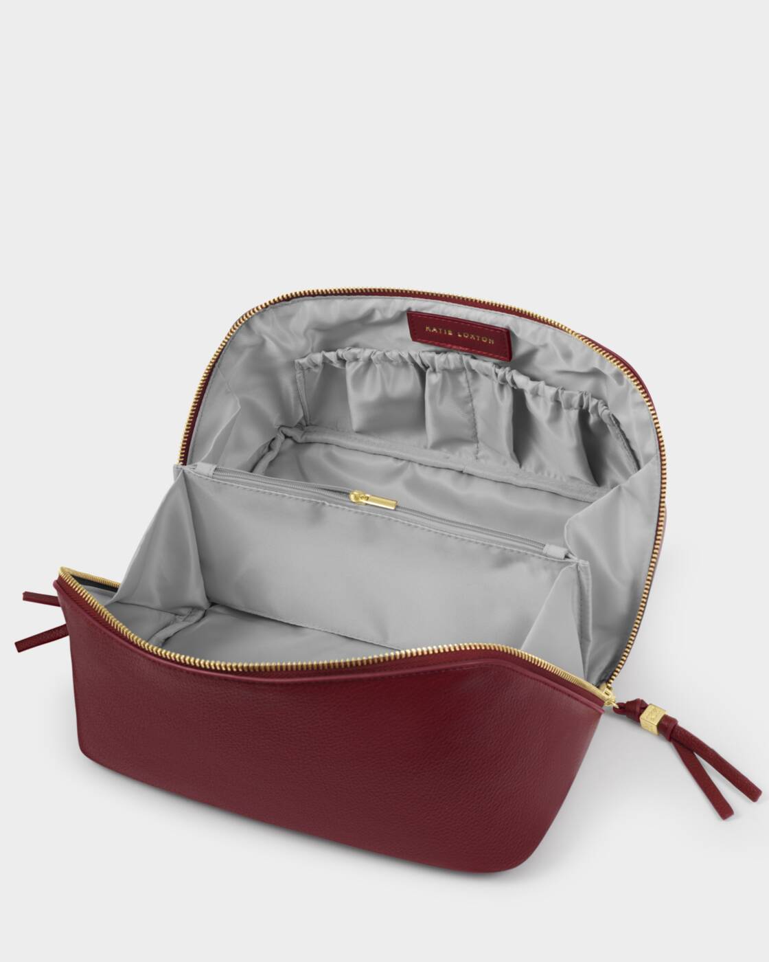 Katie Loxton Soho Large Make Up/Wash Bag Cherry