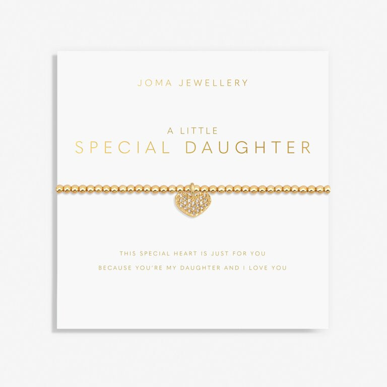 Joma Jewellery A Little Special Daughter Gold Plated Bracelet