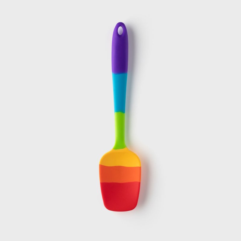 Taylors Eye Witness Rainbow Silicone Spatula Spoon 27cm