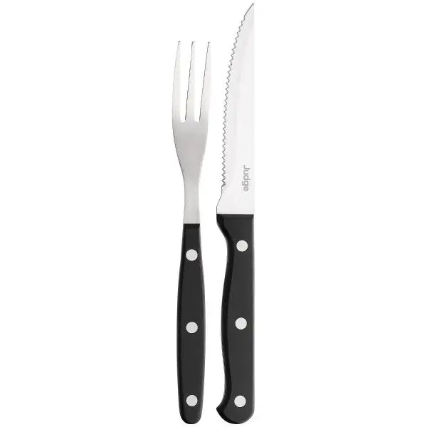 Judge Classic Steak Knife and Fork Set 12 pc