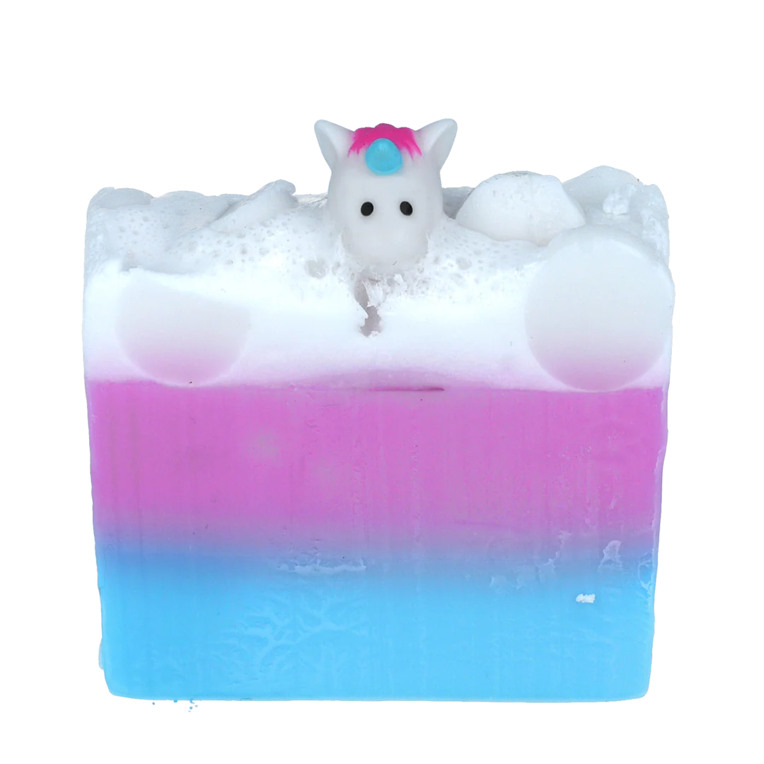 Bomb Cosmetics Rainbows and Unicorn Soap Slice