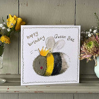 Alex Clark Queen Bee Birthday Card