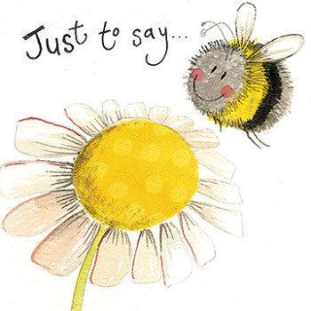 Alex Clark Card Just Bee