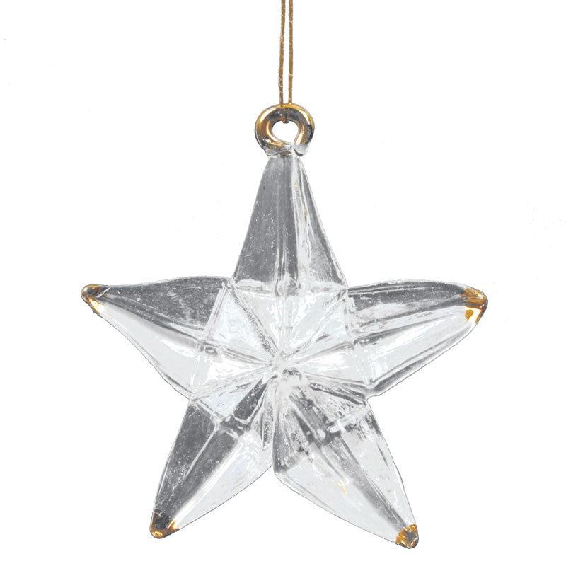 Heaven Sends Gold Tipped star Decoration