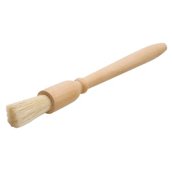 KitchenCraft Pastry Brush Wood Pure Bristle 19cm
