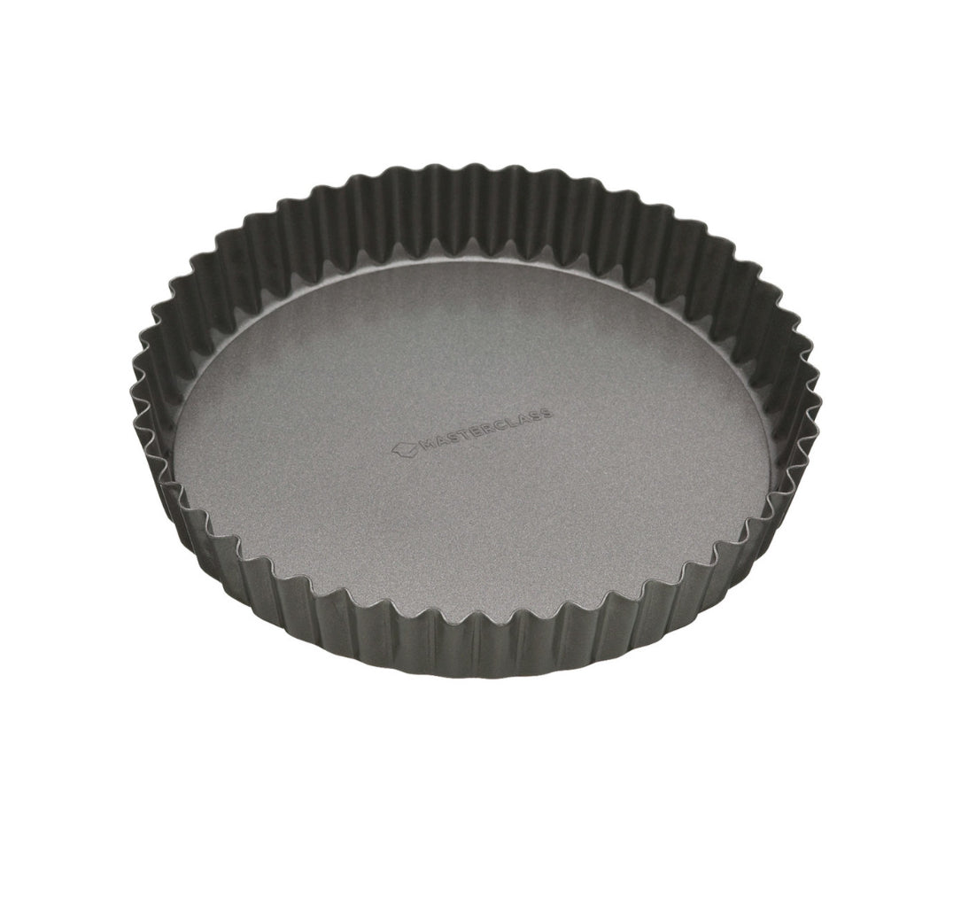 MasterClass Non Stick Fluted Quiche Tin loose Base 23cm