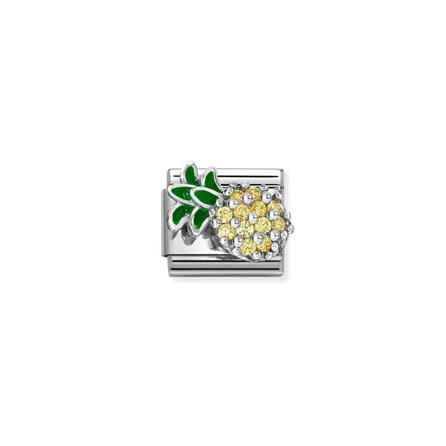 Nomination Yellow Pineapple Silver 925 - 330328/21