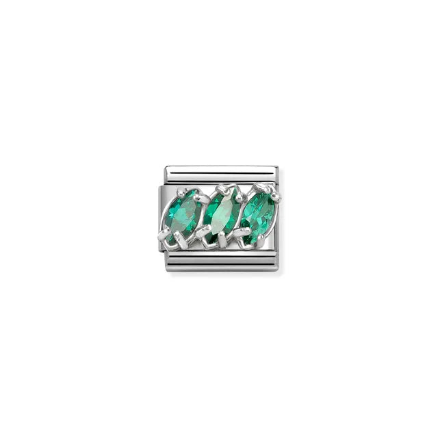 Nomination GREEN Trilogy Silver 925 - 330329/23