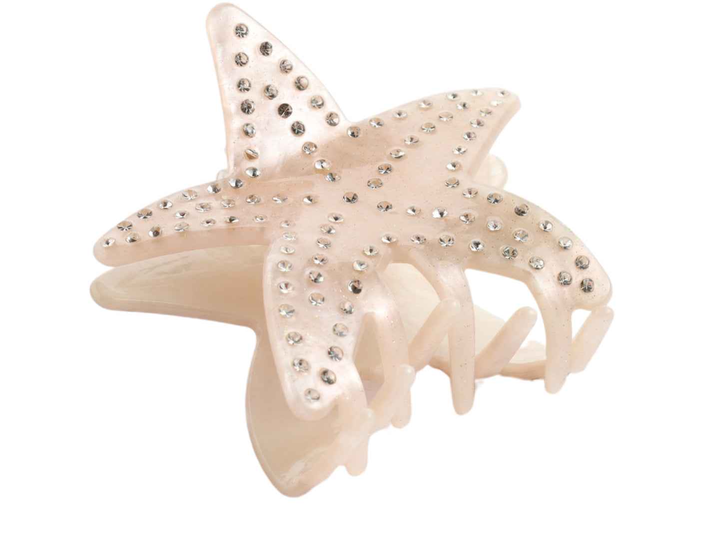 Sparkle Starfish Hair Claw