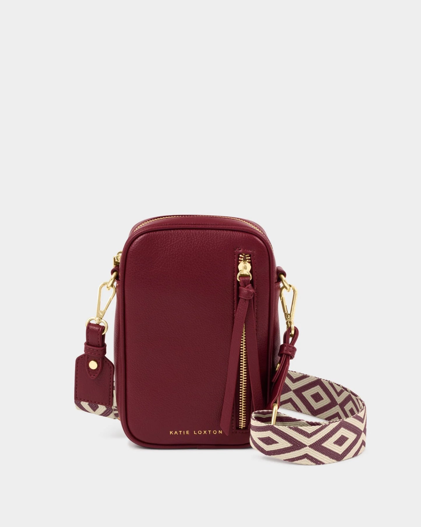 Katie Loxton Hallie Small Crossbody Bag Cherry