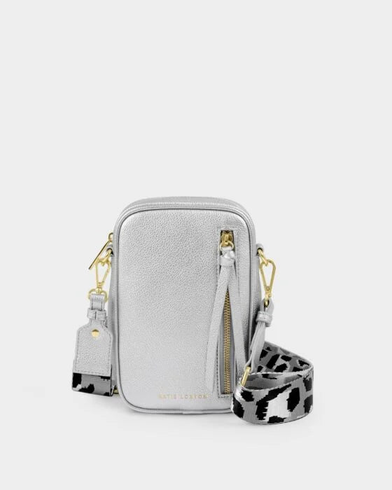 Katie Loxton Hallie Small Crossbody Bag Silver