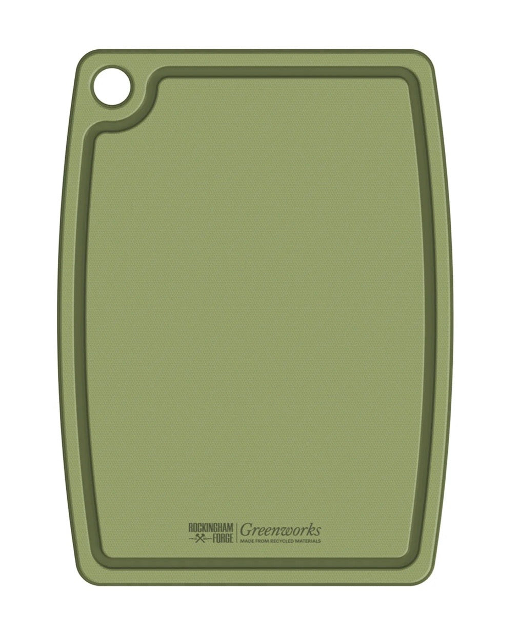 RF Greenworks rPP Cutting Board Green 37x28cm