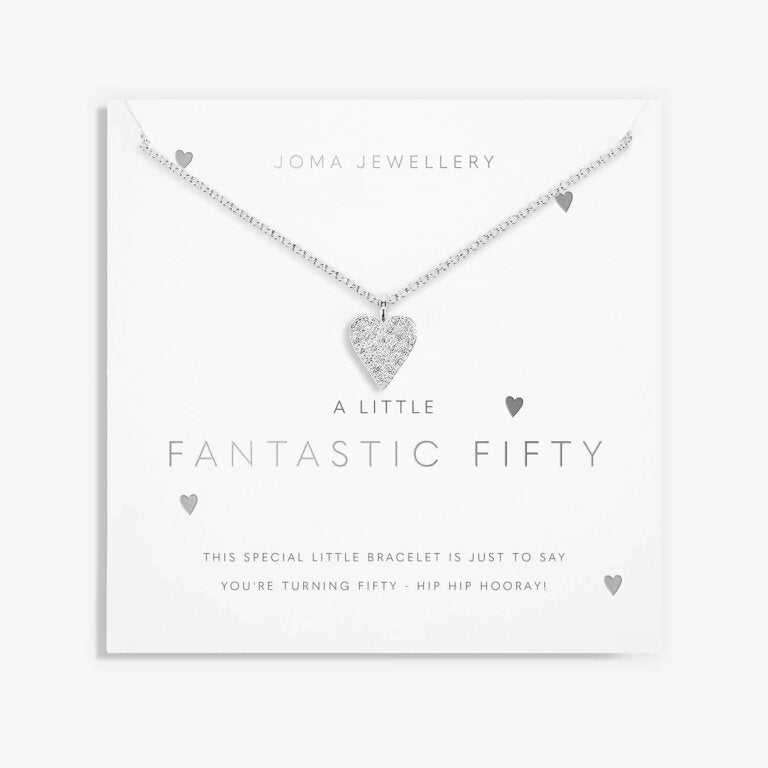 Joma Jewellery A Little Fantastic Fifty Silver Necklace